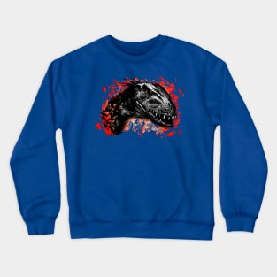 Indoraptor Art Painting Crewneck Sweatshirt